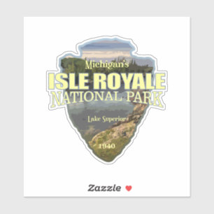 Isle Royale (Arrowhead) Aufkleber