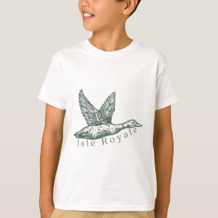Isle Royale-Enten-Logo T-Shirt