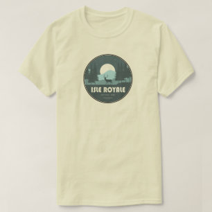 Isle Royale National Park Hirsche T-Shirt
