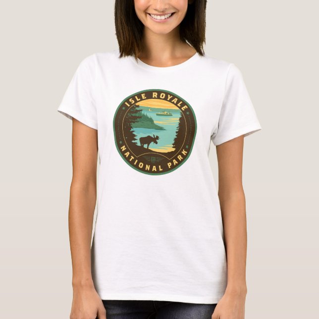 Isle Royale National Park T-Shirt (Vorderseite)