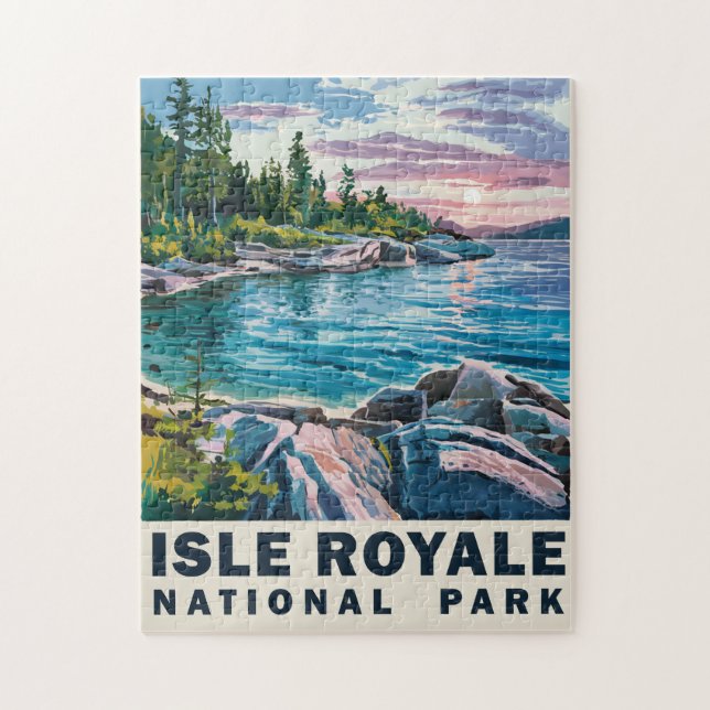 Isle Royale Nationalpark California (Vertikal)