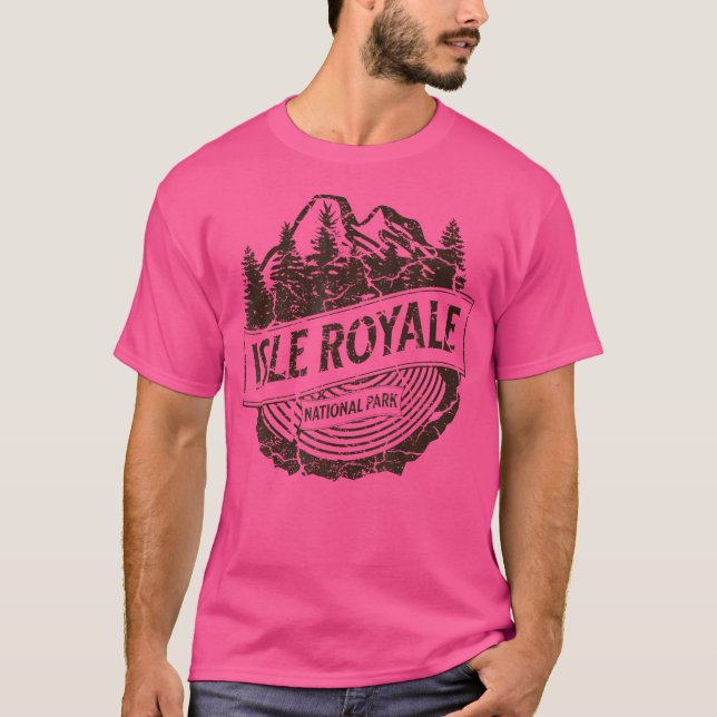 Isle Royale Nationalpark California T-Shirt (Vorderseite)