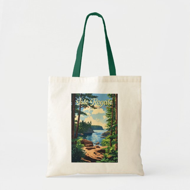 Isle Royale Nationalpark California Tragetasche (Vorne)