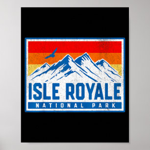 Isle Royale Nationalpark  Poster