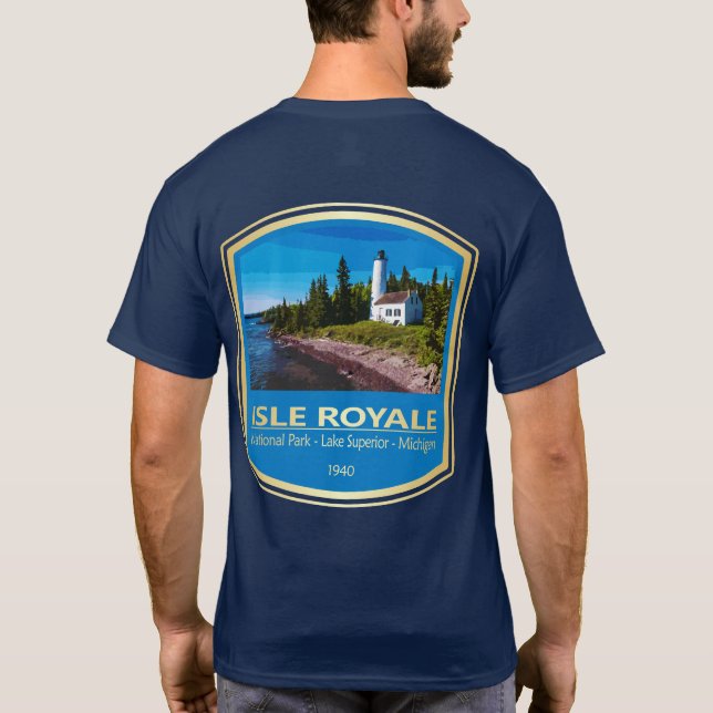 Isle Royale NP (PF1) T-Shirt (Rückseite)