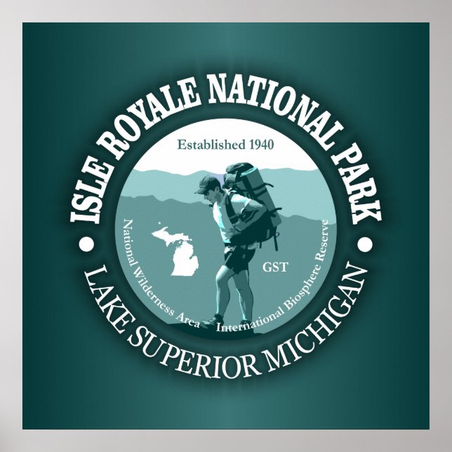 Isle Royale NP Poster (Vorne)