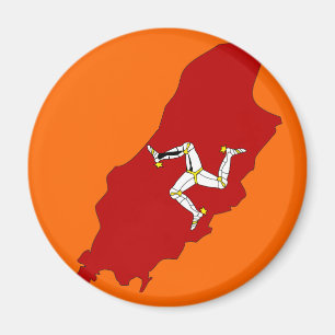Isleofman-Flagge Magnet