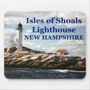 Isles of Shoals Lighthouse, New Hampshire Mousepad