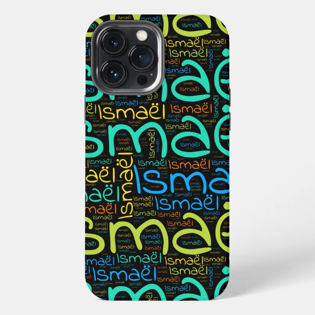 Ismael iPhone 13 Pro Max Hülle (Rückseite)