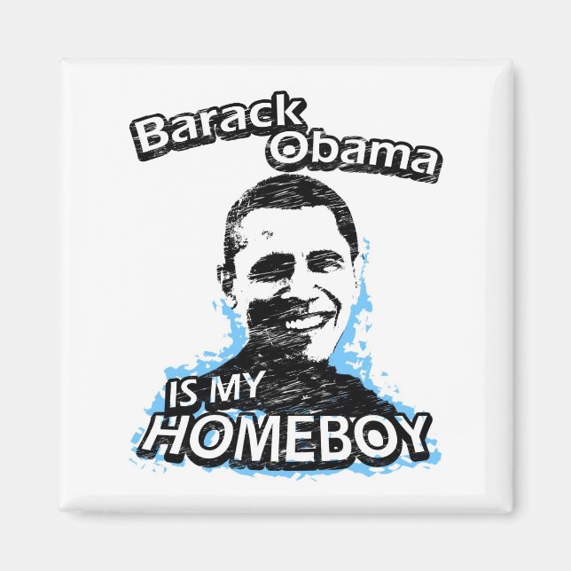 ismyhomeboy - Barack Obama Magnet (Vorne)