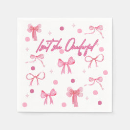 Isn't she Onederful napkin Serviette