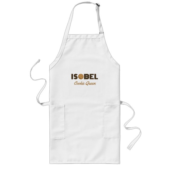 Isobel biscuit Queen long tablier (Devant)