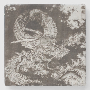 Isoda-Koryusai-Drache Steinuntersetzer