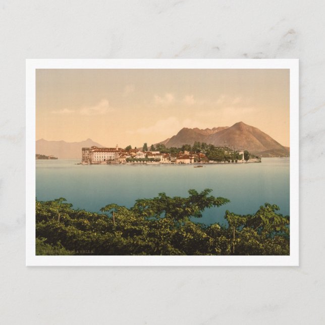 Isola Bella I, Lago Maggiore, Piemont, Italien Postkarte (Vorderseite)