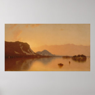 Isola Bella im Lago Maggiore - 1871 Poster