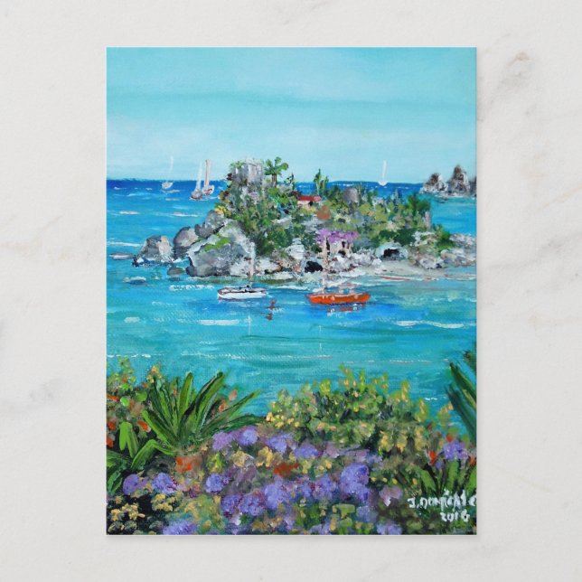 Isola Bella - Postkarte (Vorderseite)