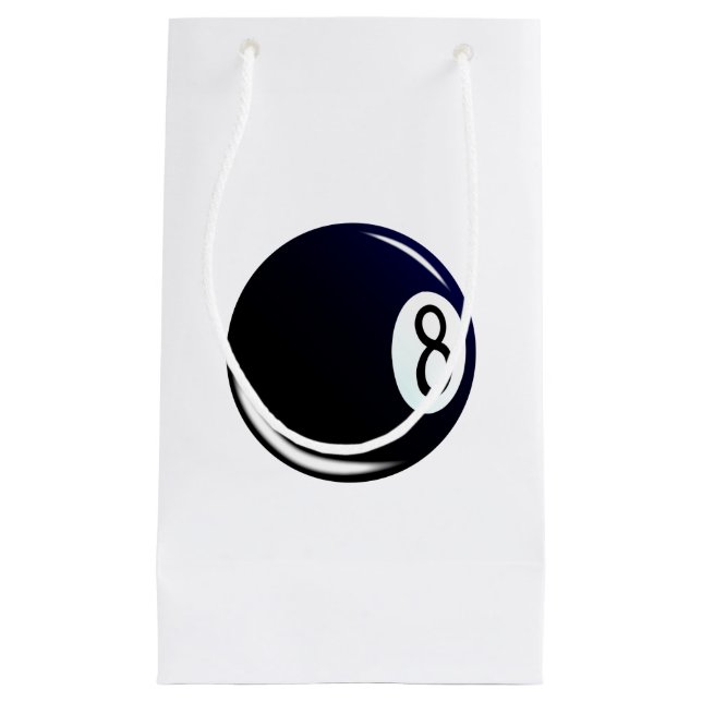 Isolated Eight Ball Kleine Geschenktüte (Vorderseite)