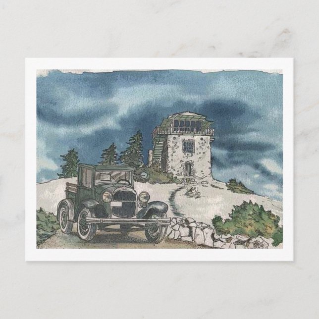 Isolationswarte Postkarte (Vorderseite)