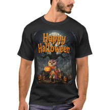 Isolde die Eule - Frohes Halloween - Orange