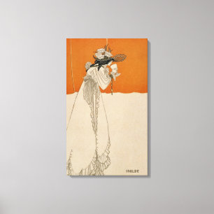 Isolde, Illustration "vom Studio", 1895 (Lithium Leinwanddruck