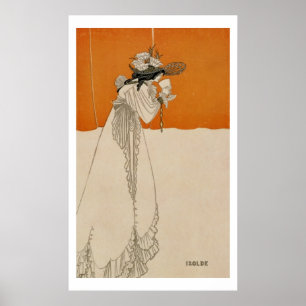 Isolde, Illustration "vom Studio", 1895 (Lithium Poster