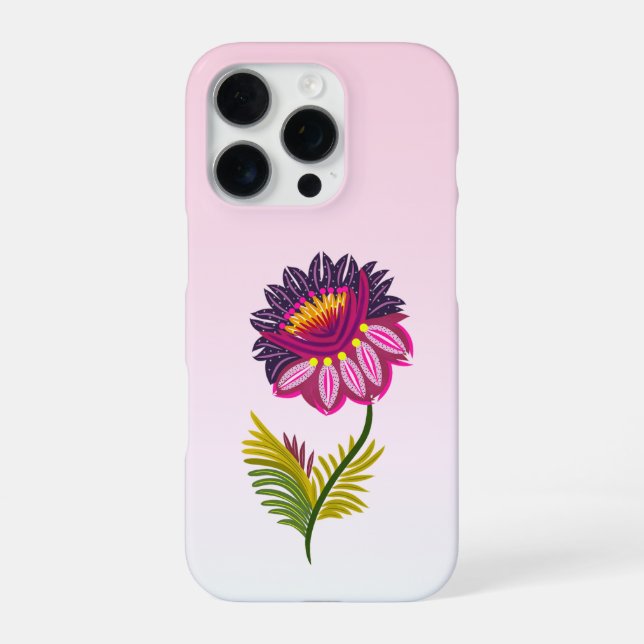 Isolierte Blume iPhone 16 Pro Hülle (Rückseite)