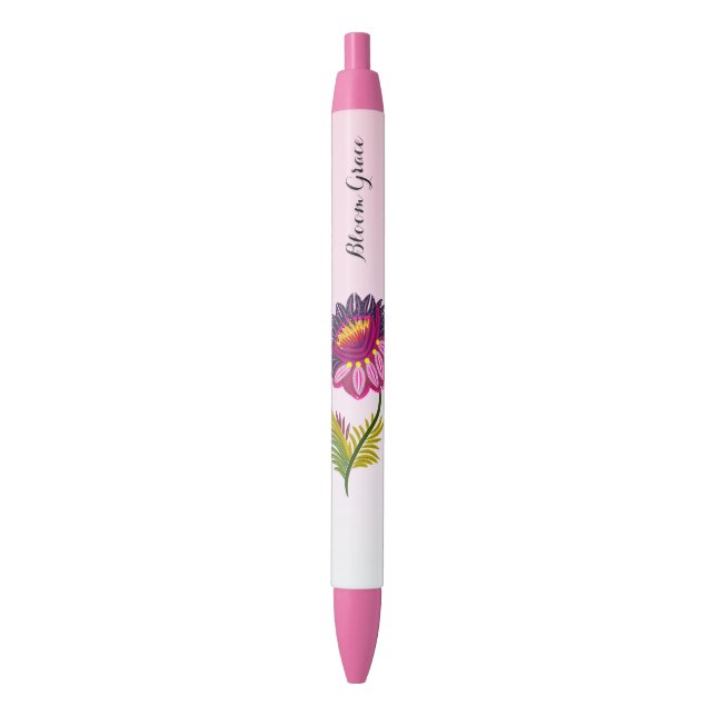 Isolierte Blume Kugelschreiber (Vorderseite Vertikal)