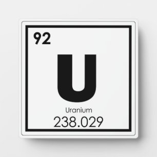 Isomalchemikalienformel für Uran Fotoplatte