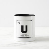 Isomalchemikalienformel für Uran