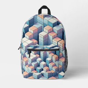 Isometric Horizon Bedruckter Rucksack