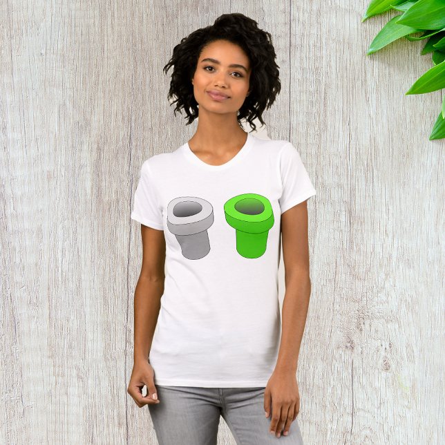 Isometrische Pipes Womens T - Shirt (Von Creator hochgeladen)