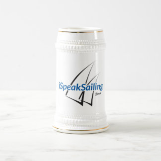 iSpeakSailing Bier Stein Bierglas