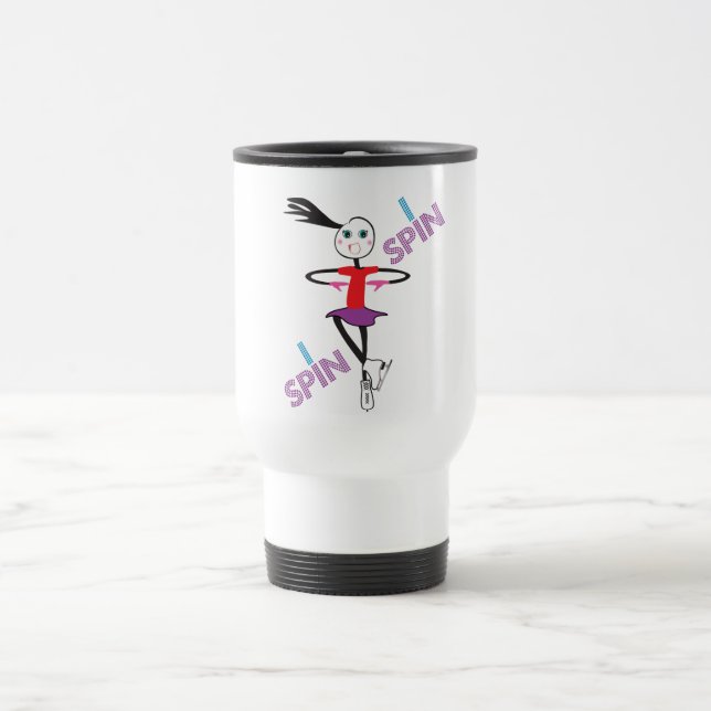 ispin Eis-Skaten-Tasse Reisebecher (Mittel)