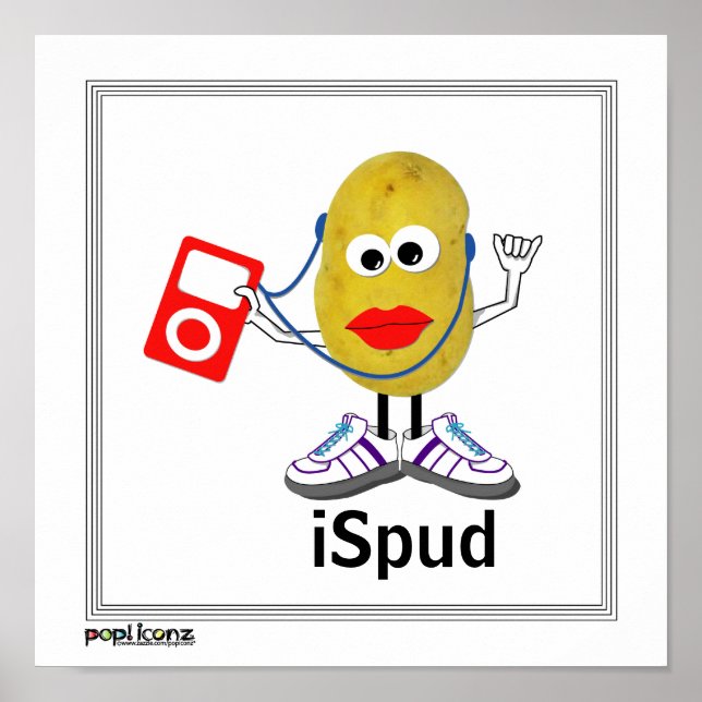'ispud' humorvolles Parody Poster (Vorne)