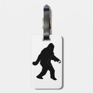 iSquatch (Hintergrundfarbe hinzufügen) Gepäckanhänger
