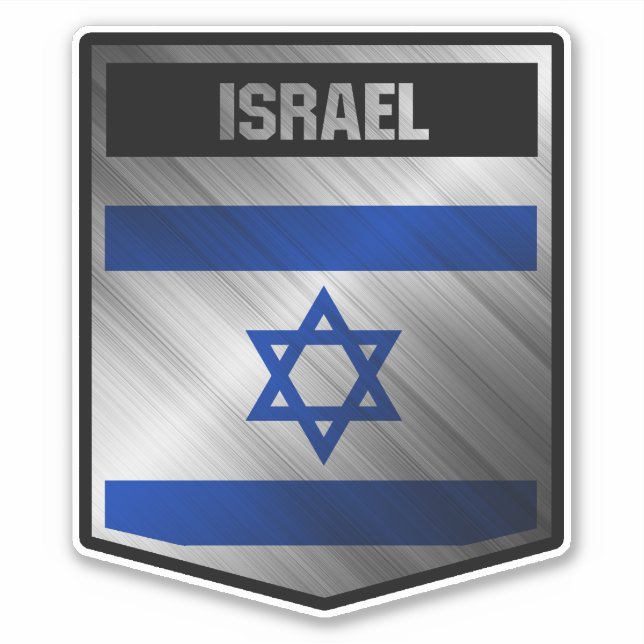 Israel Aufkleber (Vorderseite)