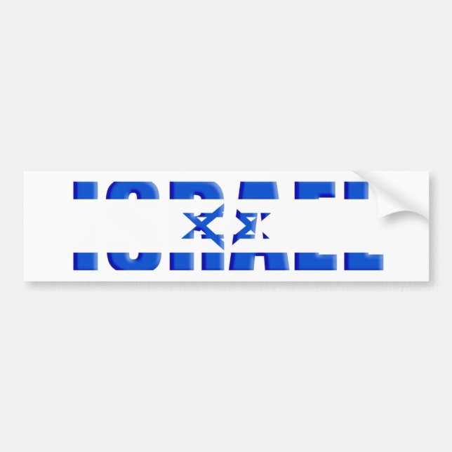 Israel Autoaufkleber (Vorne)