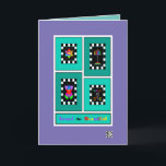 Israel das Schöne Karte<br><div class="desc">Diese Karte zeigt vier klassische Embleme Israels: einen farbenfrohen David-Stern, eine recht farbenfrohe Menorah, eine Blume, die auf einem Magen David überlagert wird, und eine Taube, die von Shalom in Englisch und Hebräisch geschrieben wurde. Israel, das SCHÖNE. Interieur-Karte hat Datumsbereich und ist für Ihr Schreibgenuss begrenzt und koordiniert. ~ Karyn...</div>