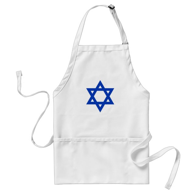 Israel-Davidsstern Schürze (Vorne)