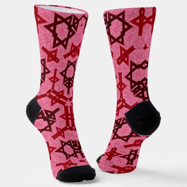 israel davidstern socken (Gewinkelt)