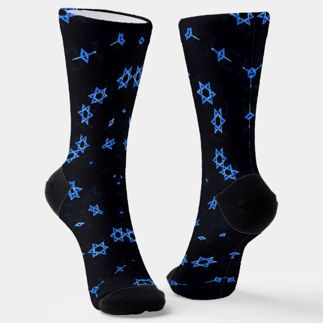 israel davidstern socken (Gewinkelt)