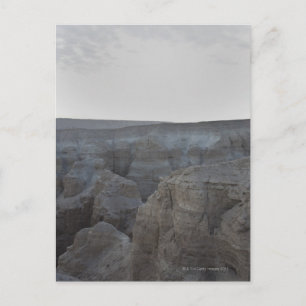 Israel, Dead Sea, rock formations Postkarte