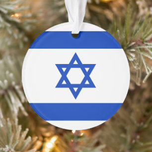 Israël drapeau bleu et blanc moderne patriotique
