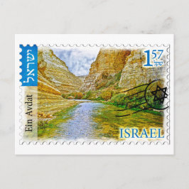 Israel ein Sklave Postkarte