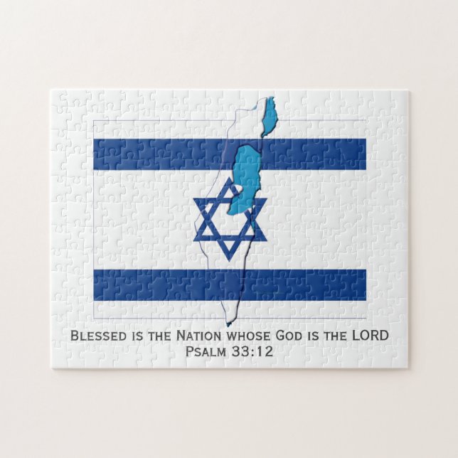 ISRAEL FLAG| Gesegnete Nation| Star von David (Horizontal)