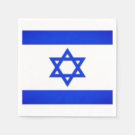 Israel Flag Napkins Serviette