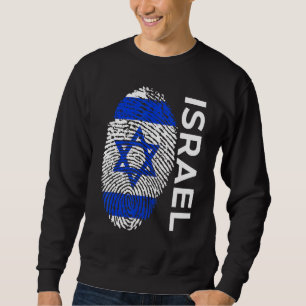 Israel Flag Team Jersey Sleeve T-Shirt Sweatshirt