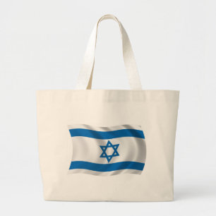 Israel Flag Totbeutel Jumbo Stoffbeutel