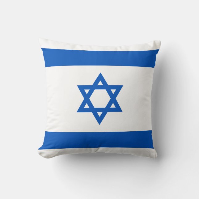 Israel Flag x Flag Kissen (Vorderseite)