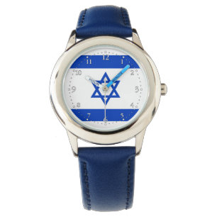 Israel-Flagge Armbanduhr